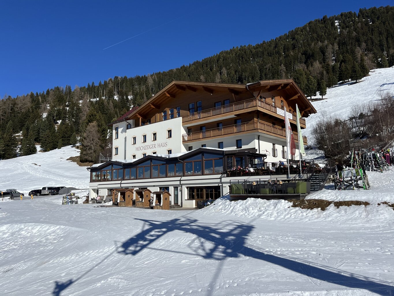 Hier werden wir später was essen