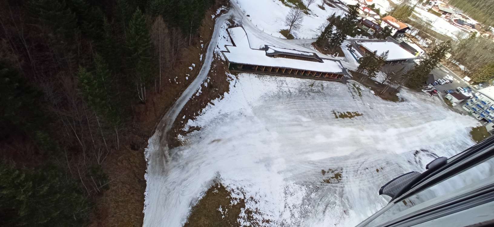 Im Tal kein / nur noch Restschnee