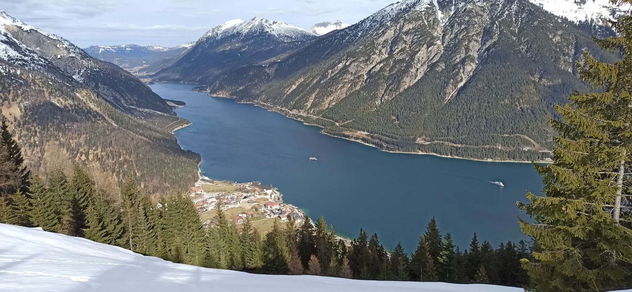 sehr schön von oben