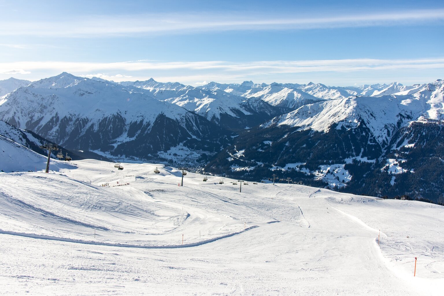 Die Standard bietet traumhafte Aussichten, war leider etwas knollig.