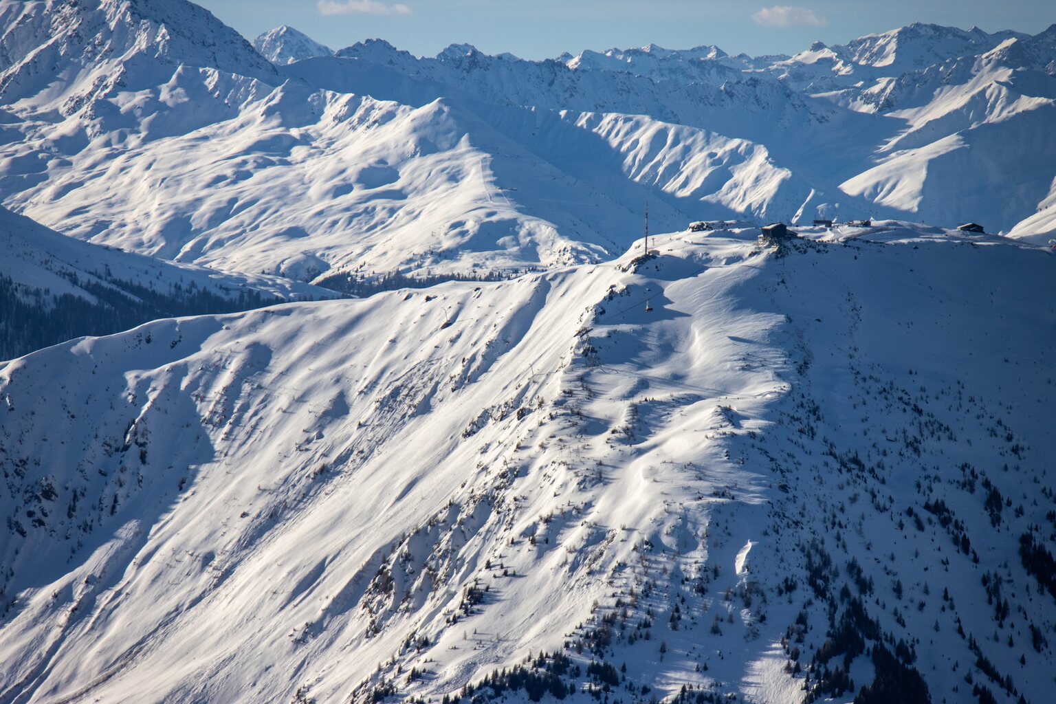 Teleaufnahme vom Gotschnagrat.