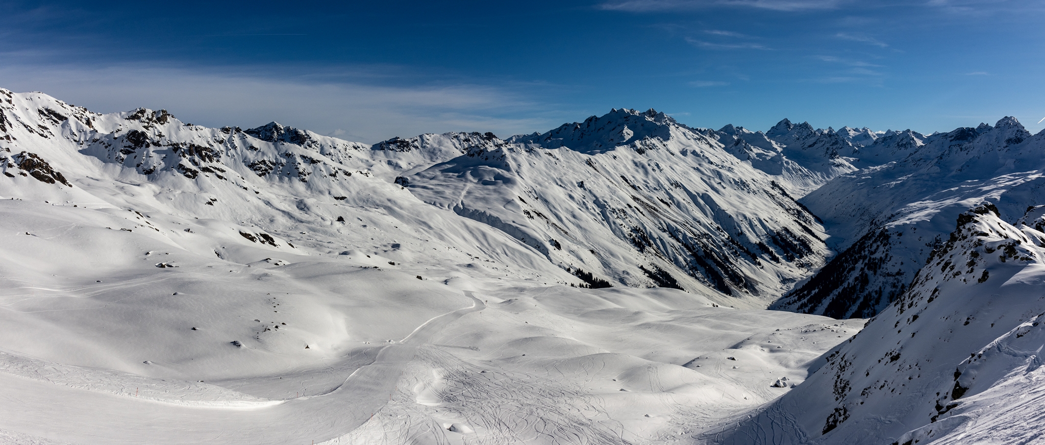 Weiter geht es zu den hinteren Abfahrten 7 bis 9.