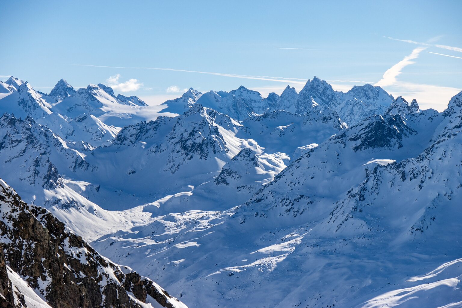 Zoom Richtung Silvrettagruppe?