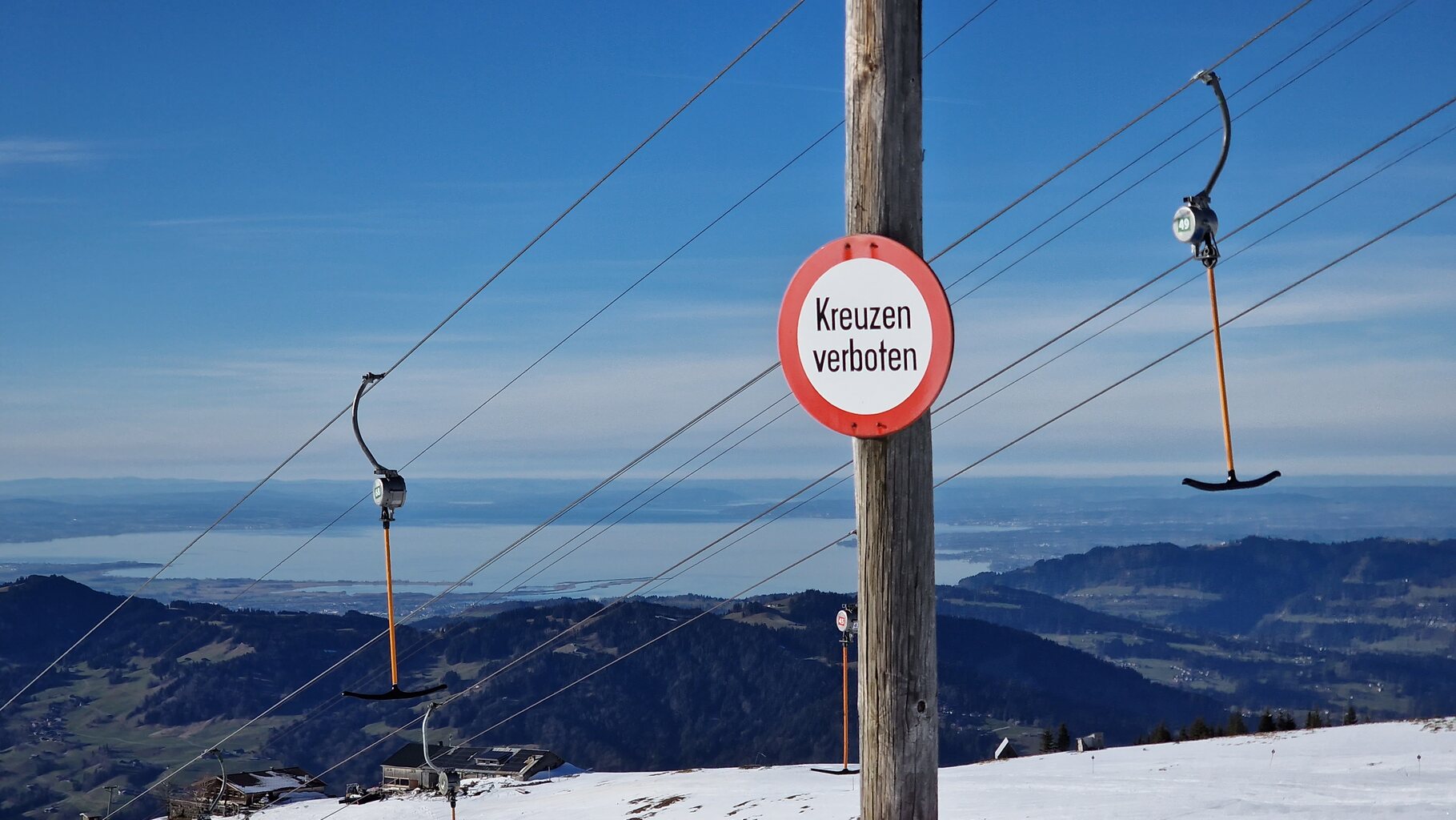 Am Doppelschlepplift