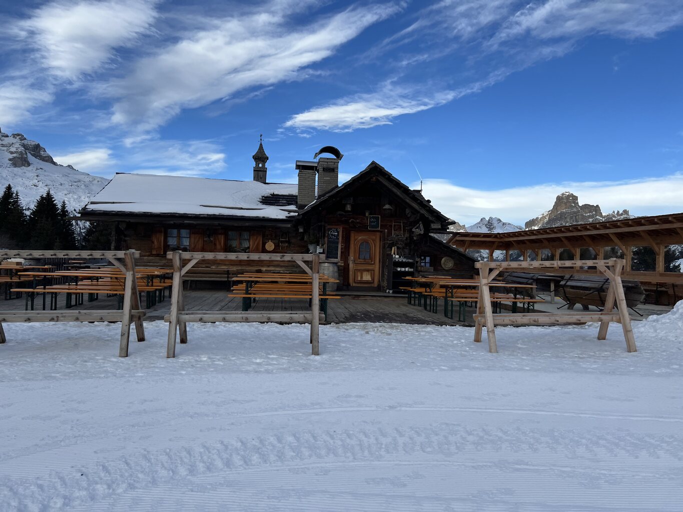 La Marmotta an der Pralongia