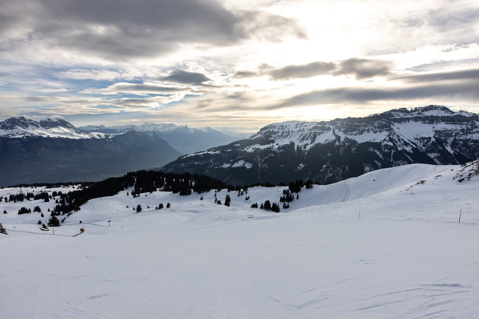 Tolle Aussicht in Richtung Rheintal.