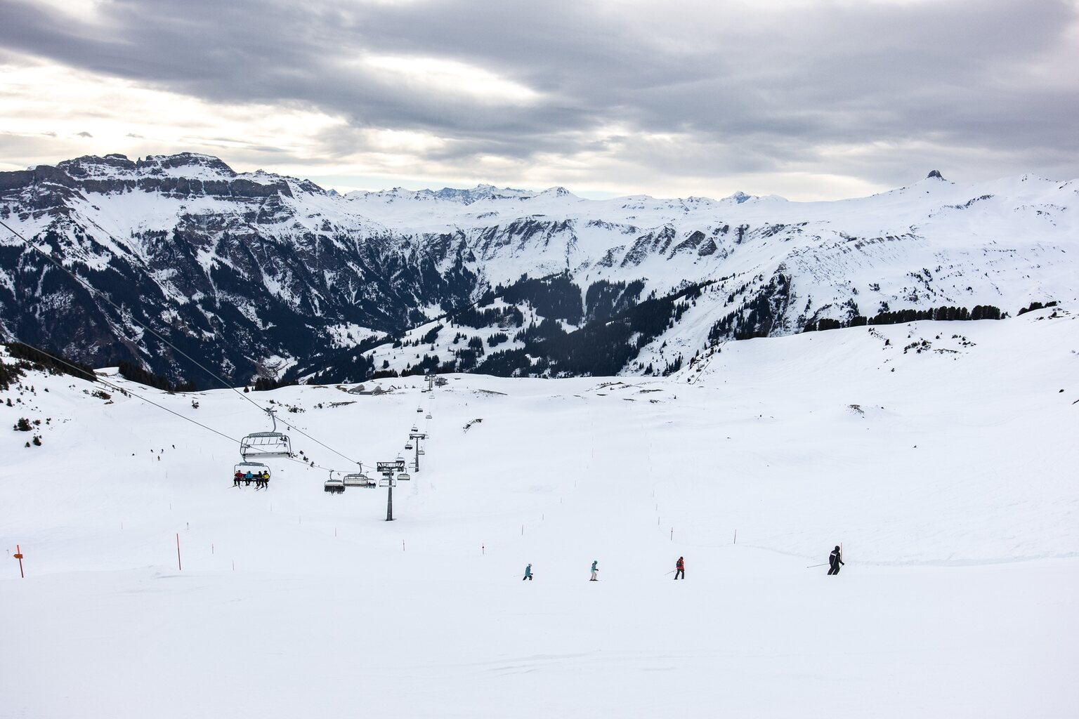 Panüöl ist eine Anlage, die auf dem Plan sehr lang wirkt, in echt aber doch recht kurz ist.