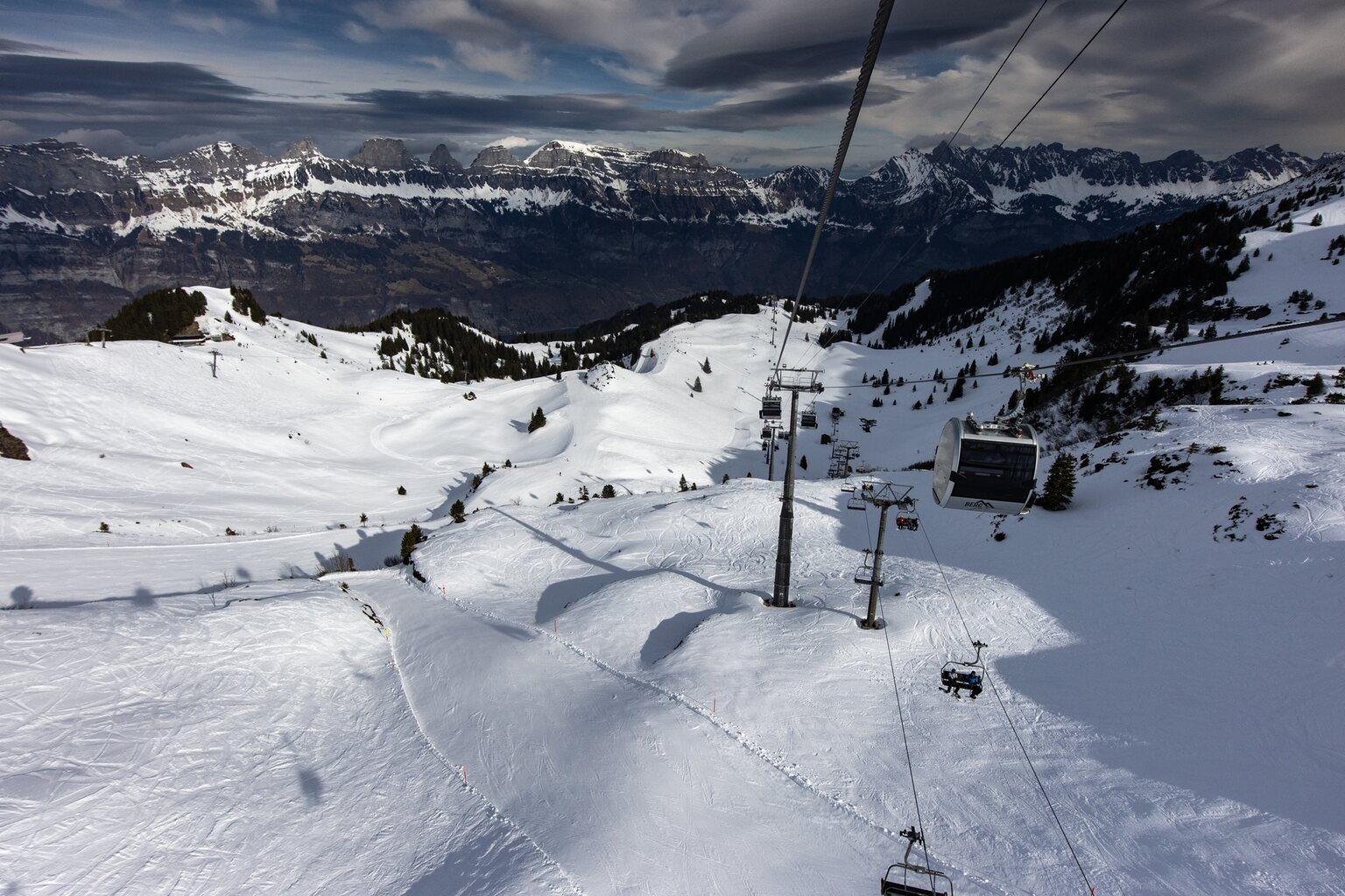 Auch der Blick zurück ist mal wieder nett.