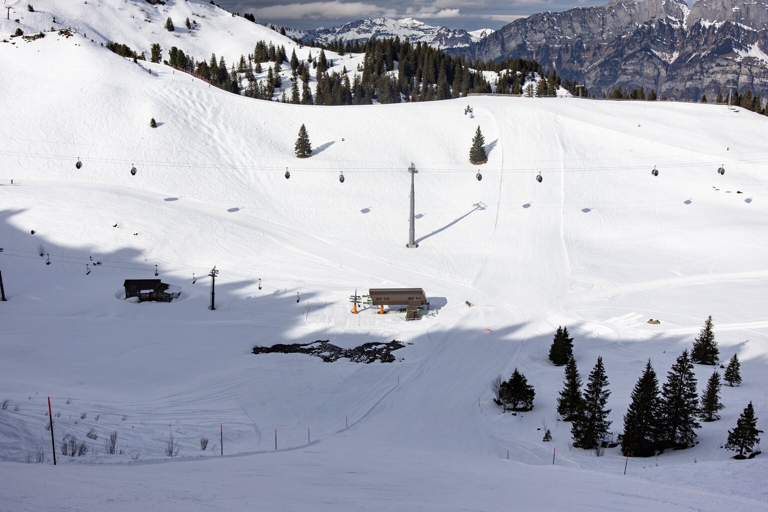 und danach ist es auch nochmal schön steil.