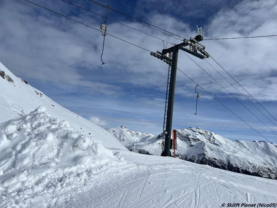 Erste "Bergstation" des Skilifts