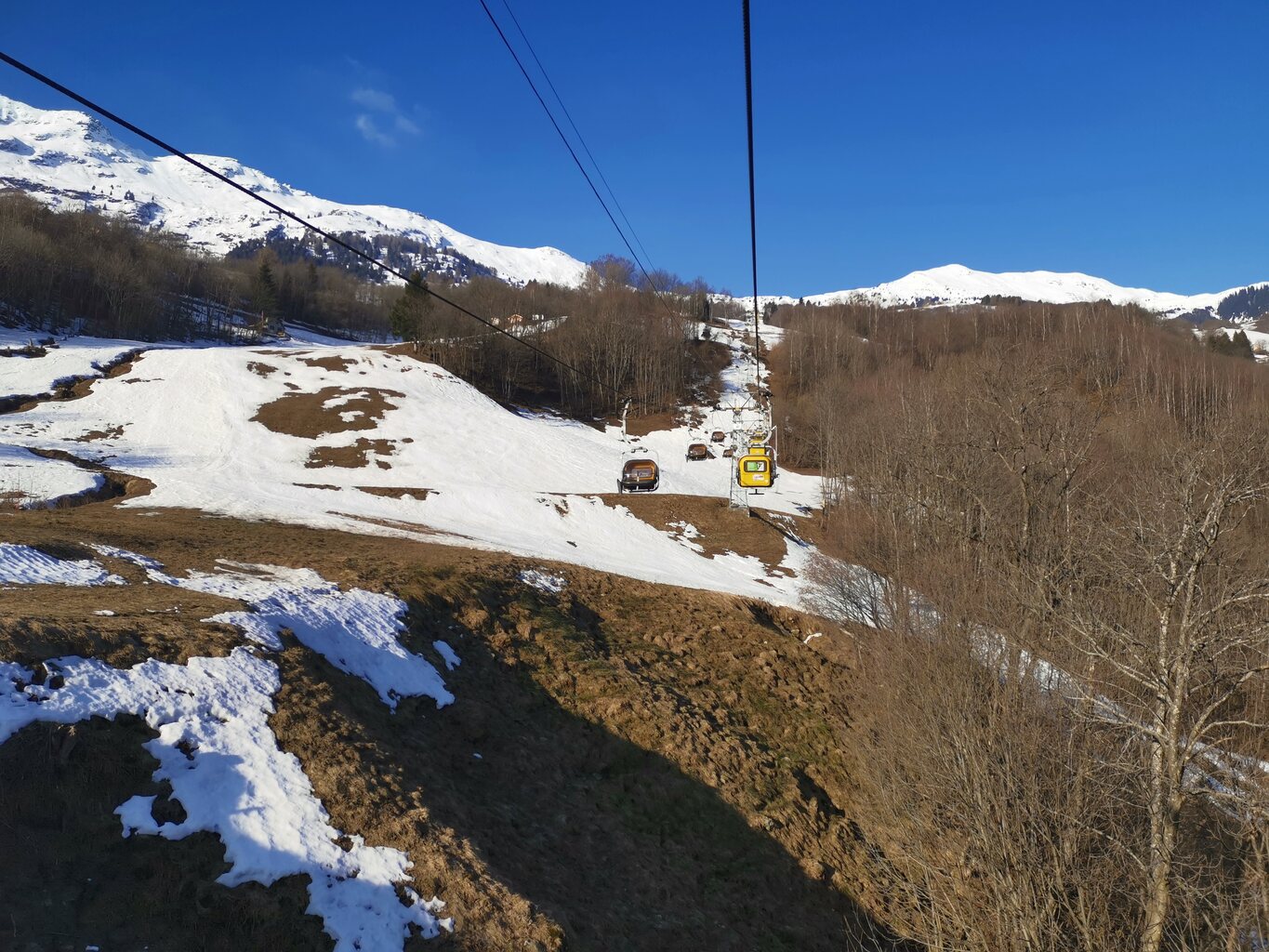 Talabfahrt im unteren Bereich