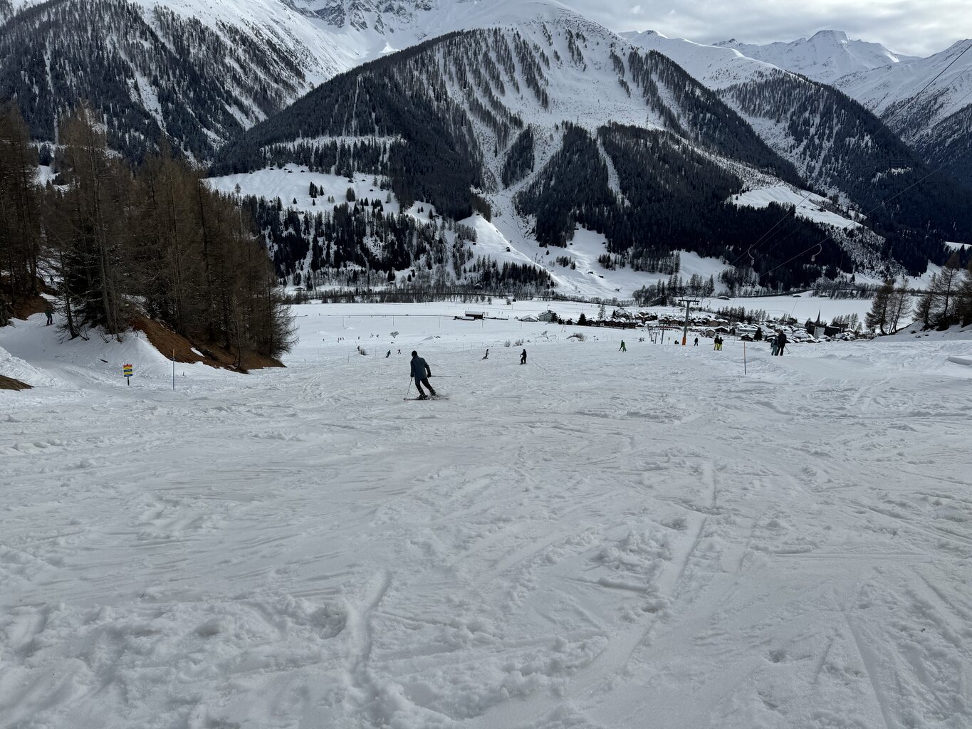 Blick von der Münster Bergstation