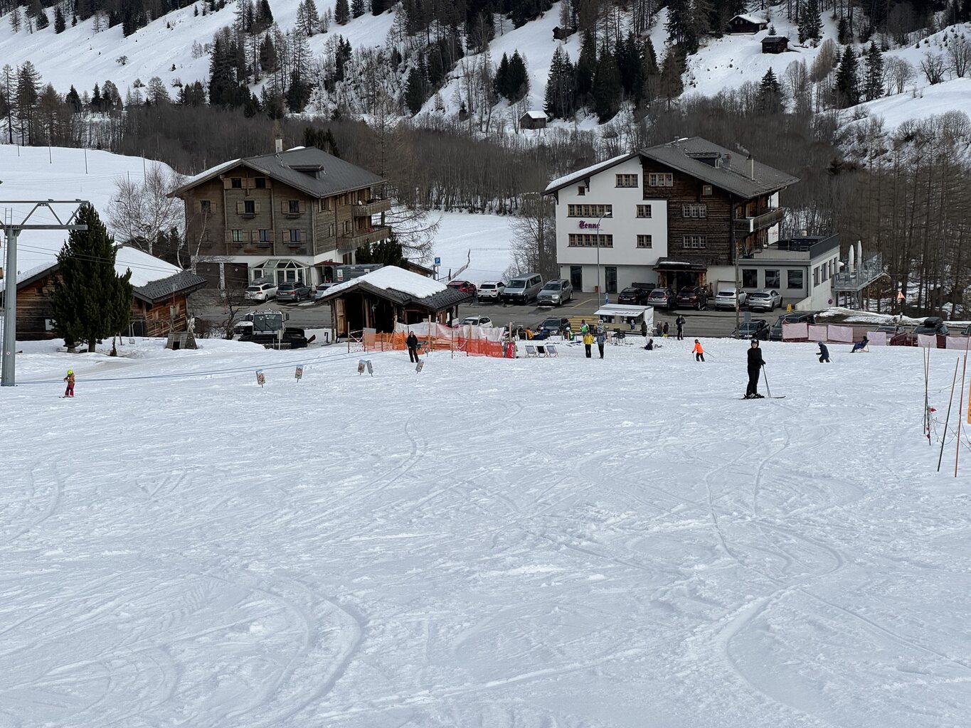 Blick auf Talstation