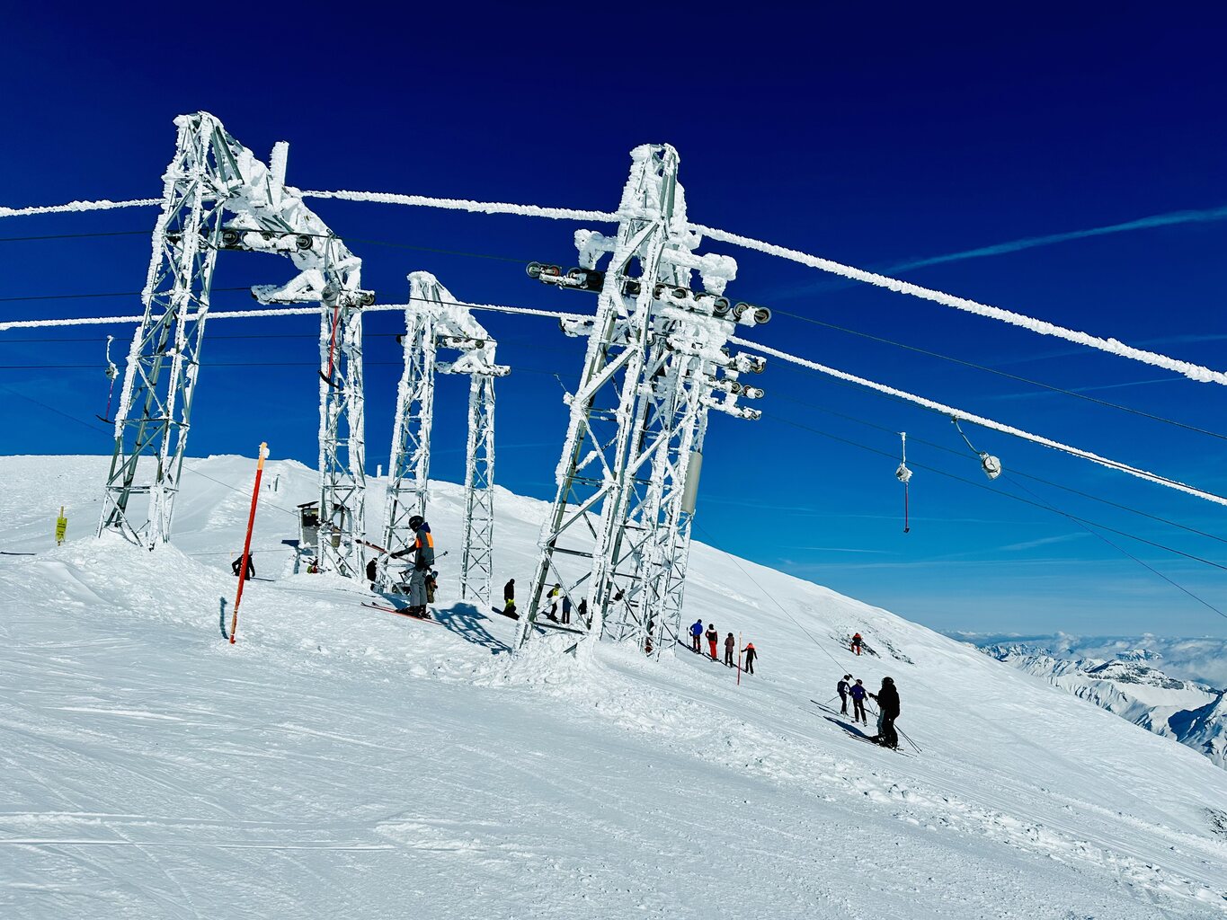 Schöne Winterstimmung am Vorab.