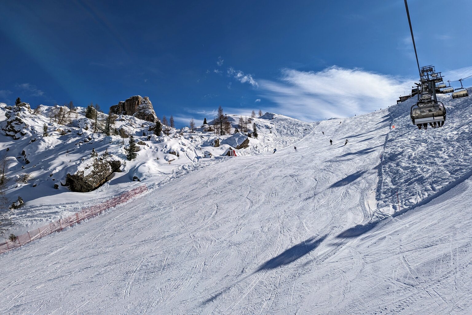 Und nochmal der Starthang. Von hier geht es u.a. in die Wettkampfpiste (der Wettkampf-Start ist erst dort).