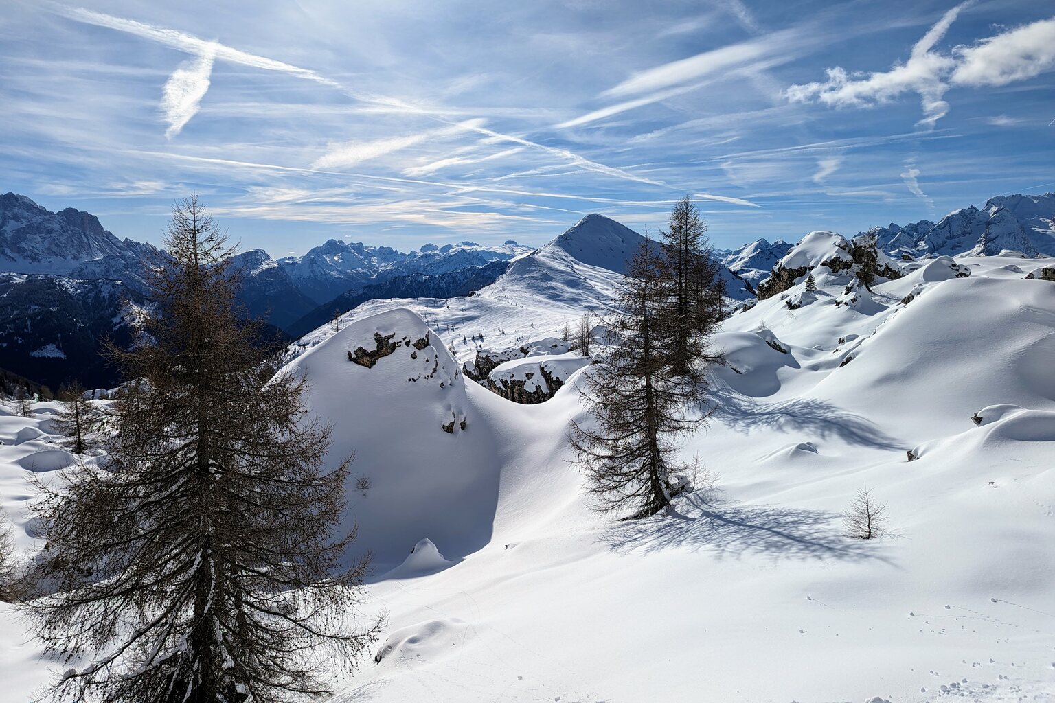 An der Talstation Croda Negra