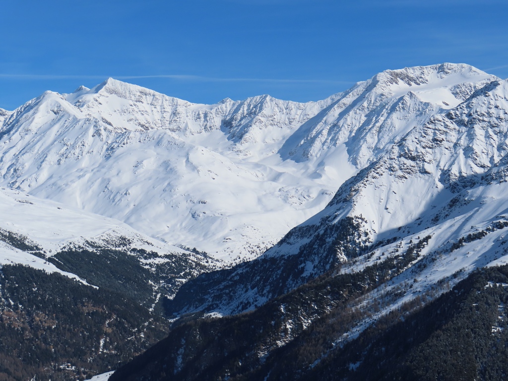 Cevedale und Palon della Mare, beide über 3700 Meter hoch