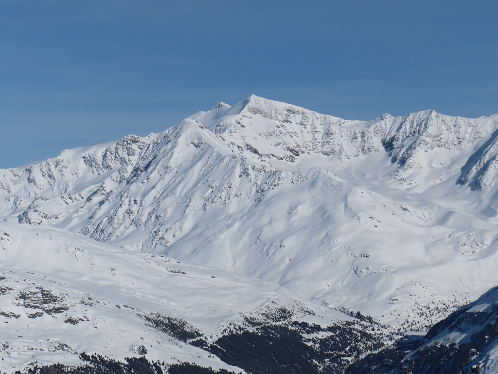 Cevedale von diesem Sattel aus aufgenommen