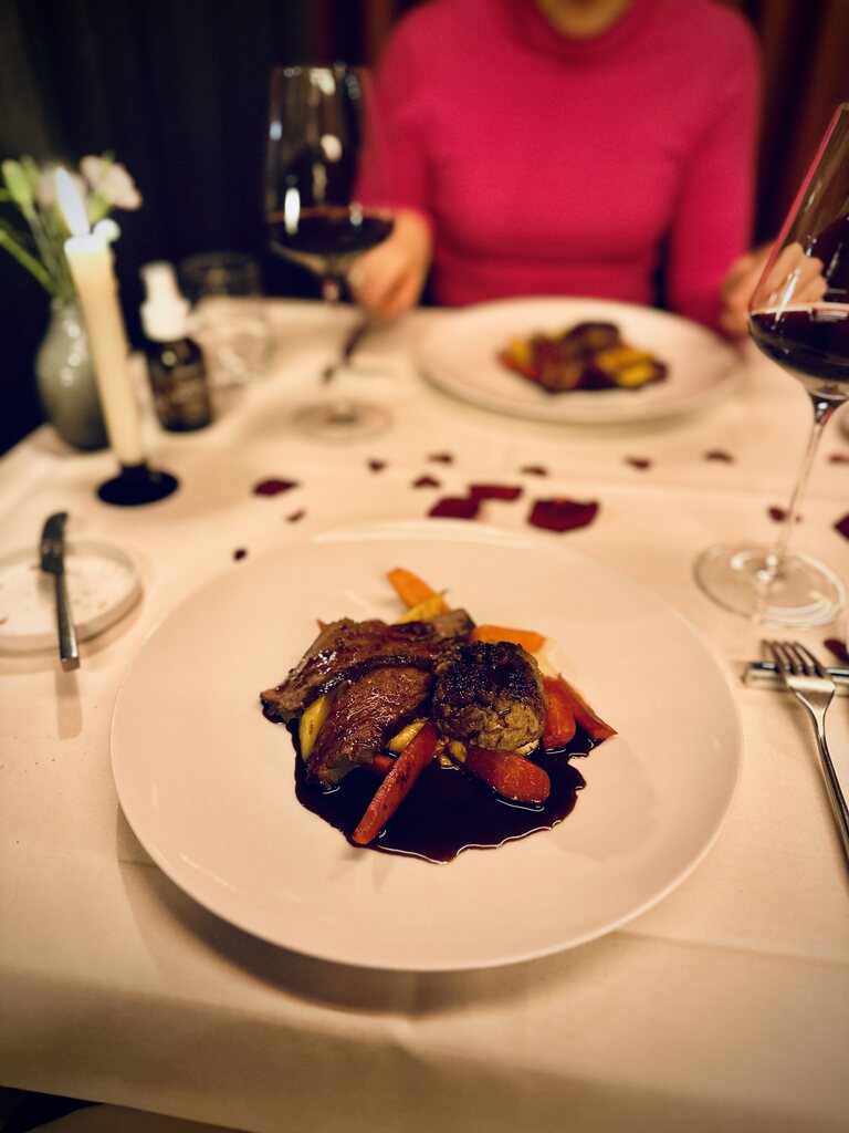 Hauptgang: Lamm und Rind