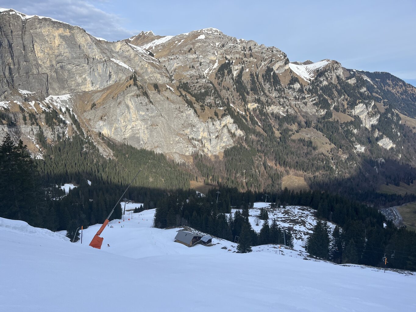 Die 4 ist anfangs recht eisig.