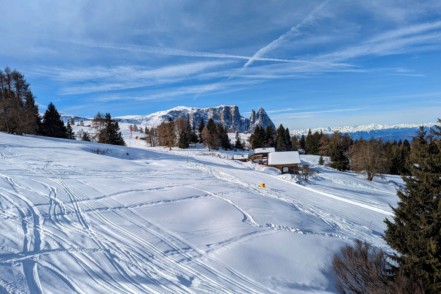 Seiser Alm mit Schlern