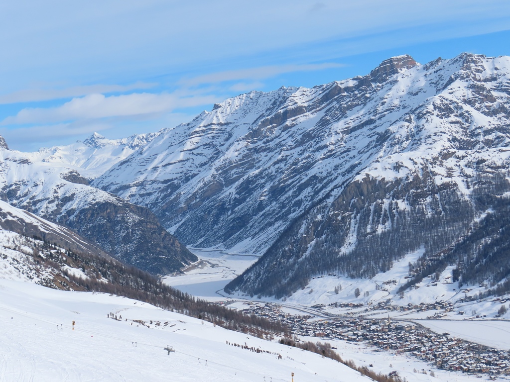 Blick auf Livigno