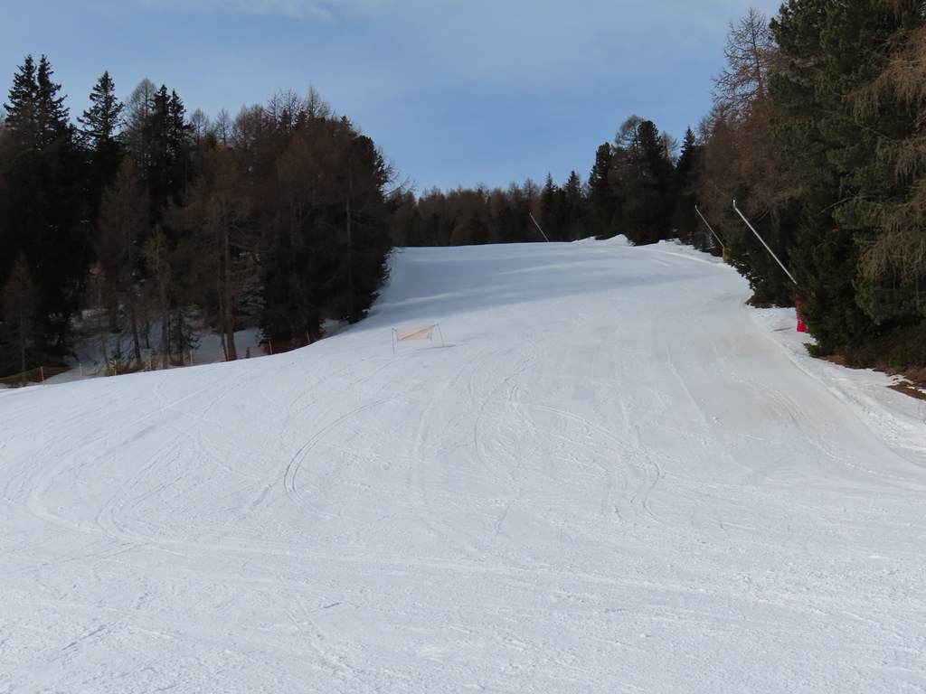 gleiche Piste etwas tiefer