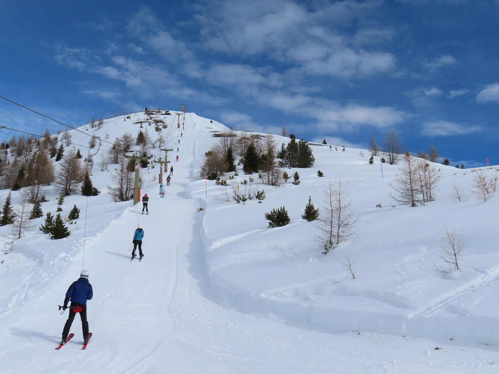 Schlepplift auf der Oga-Seite