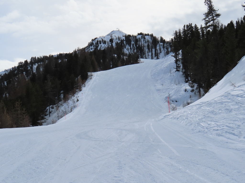 Piste auf der Isolaccia-Seite