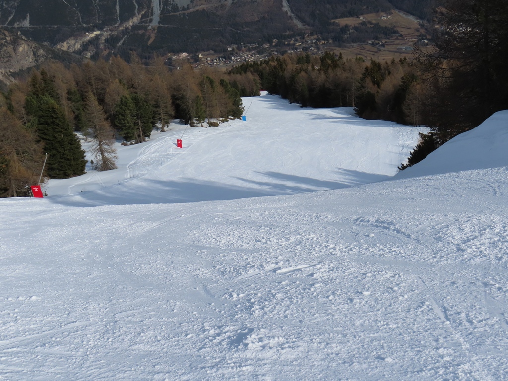 Piste Richtung Oga