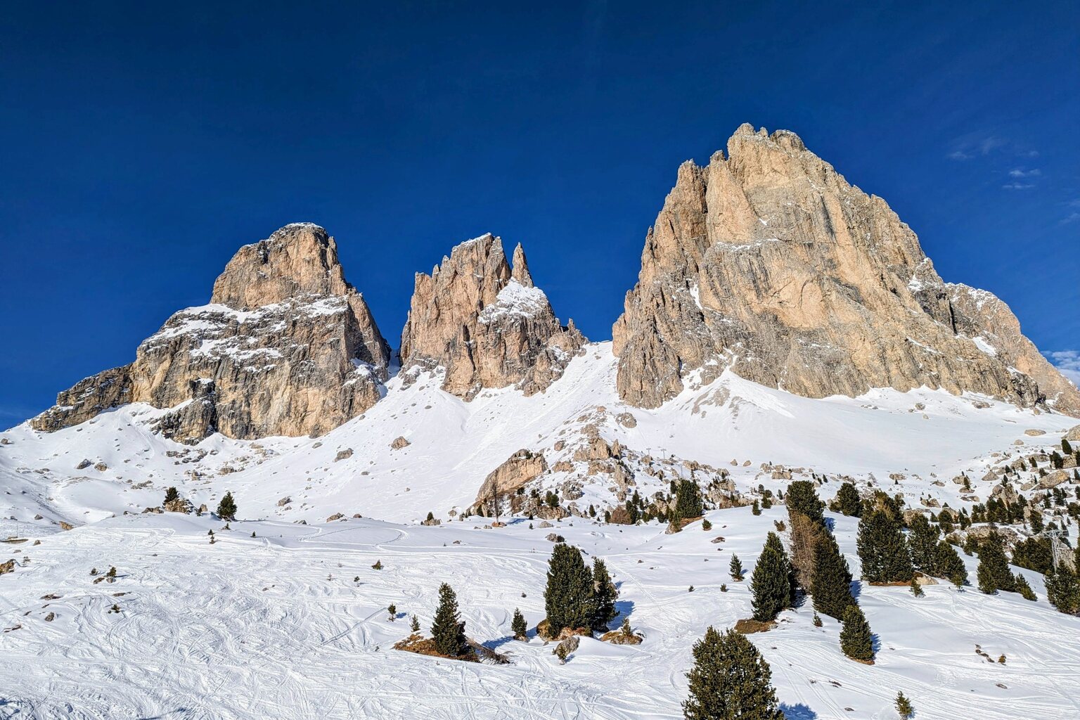 Standard-Bild der Langkofelscharte.