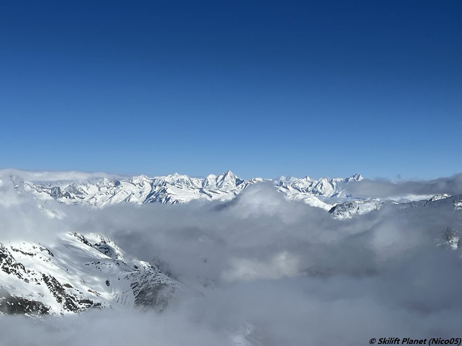 Zoom auf dem Bietschhorn usw.