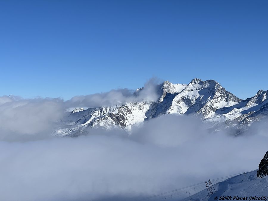 Blick auf dem Lagginhorn