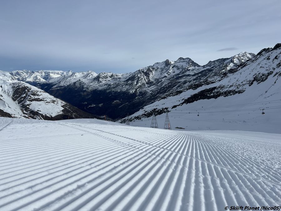 Piste "5a - Eiskristall" am 9:15 Uhr