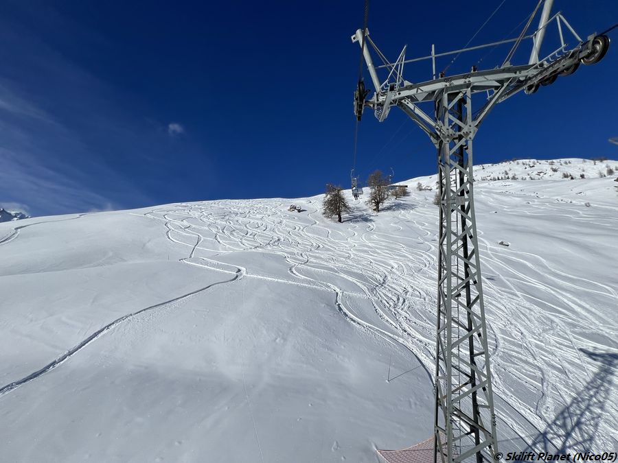 Schwarze Talabfahrt leider nicht vorbereitet