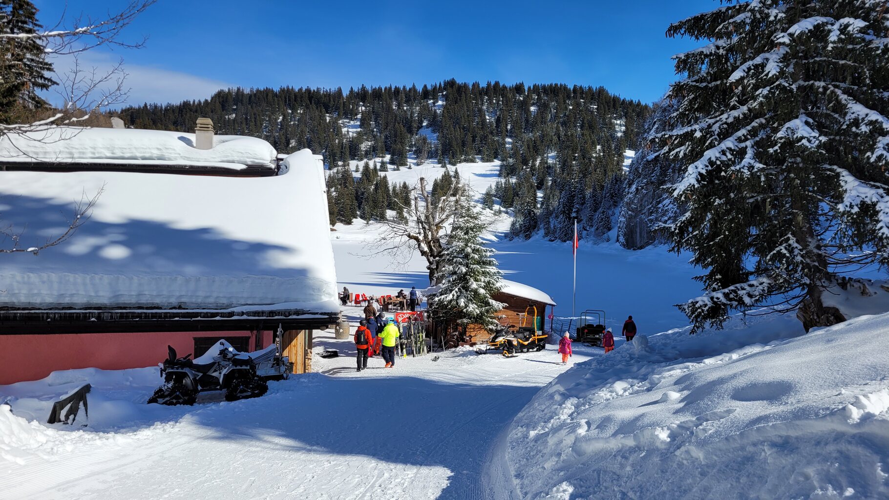 Restaurant am Lac des Chavonnes