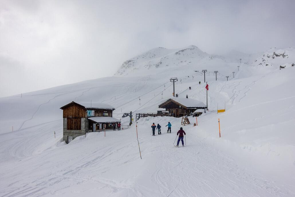 Unsere zweite Runde ganz oben.