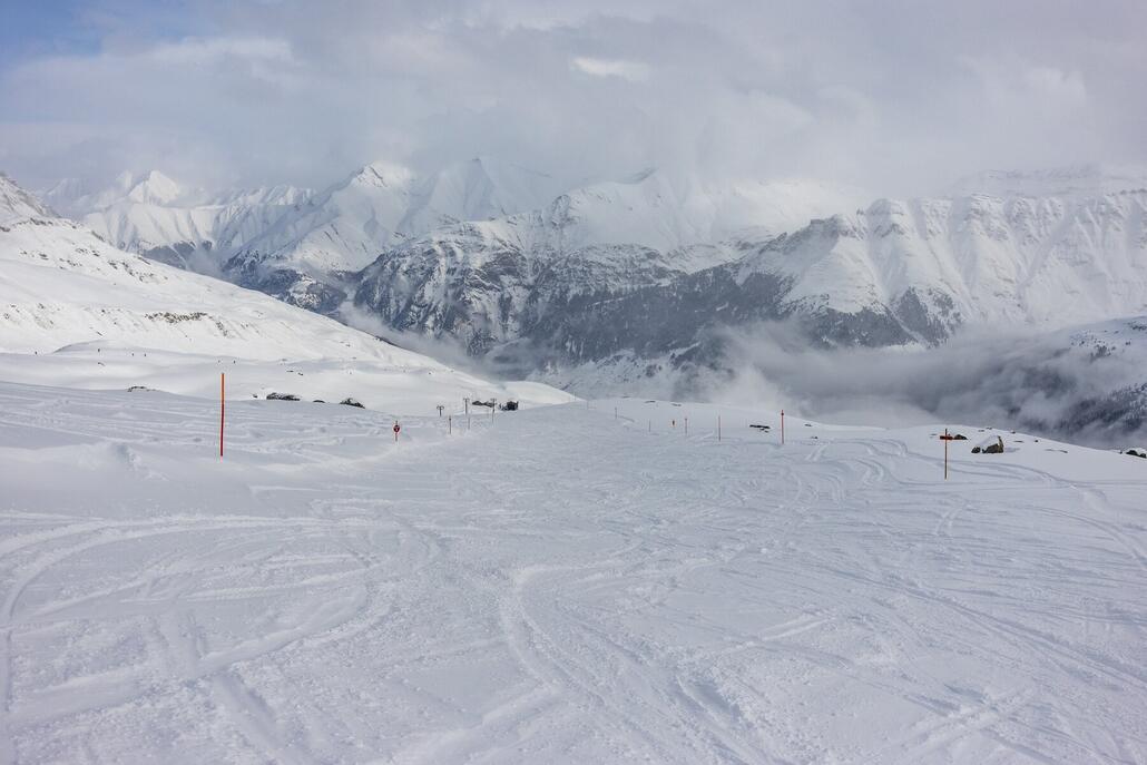 Eine traumhafte Abfahrt wartet auf uns.