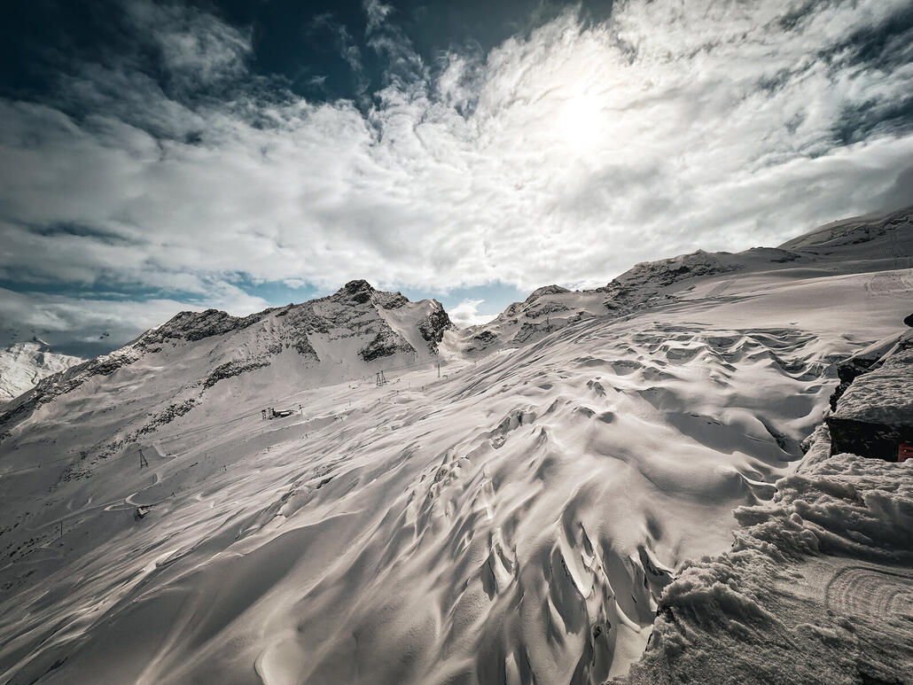 Aussicht von der Längfluh, gigantisch