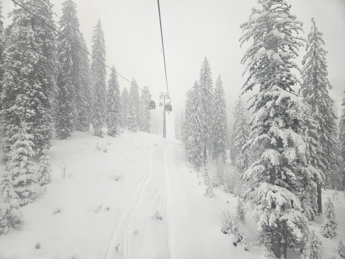 13:50 Uhr mit doch sehr bescheidener Sicht.