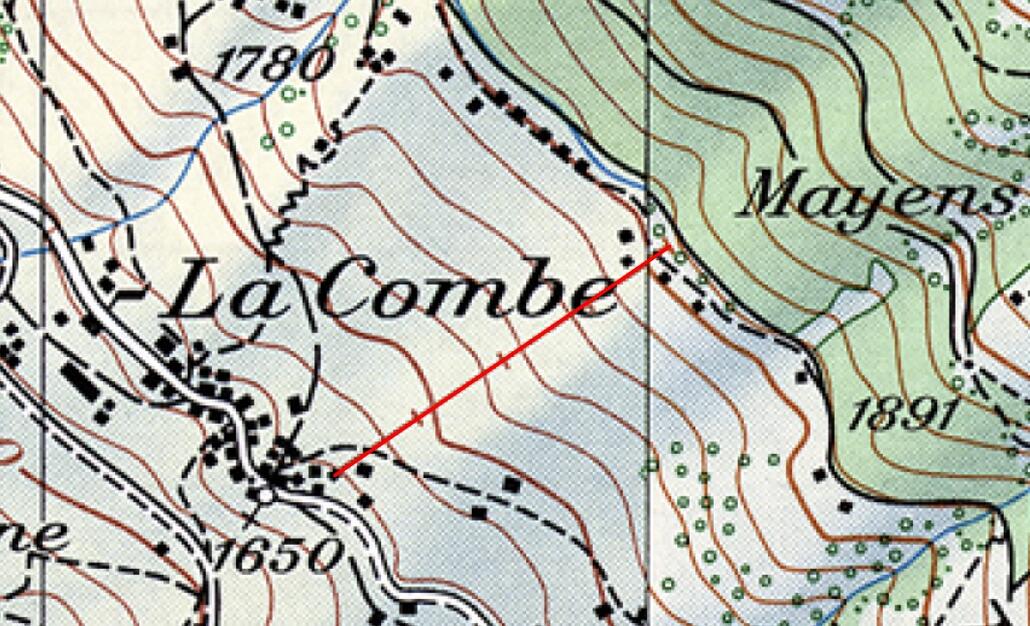 Swisstopo, SLK Combe d'Eison
