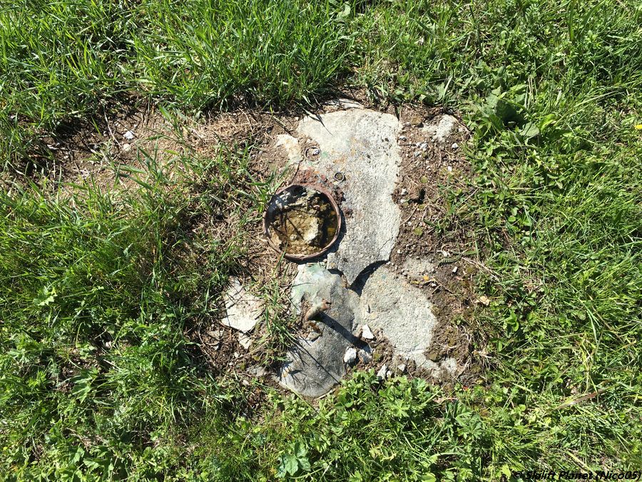 Reste der Talstation des Skilifts Lotrec 2