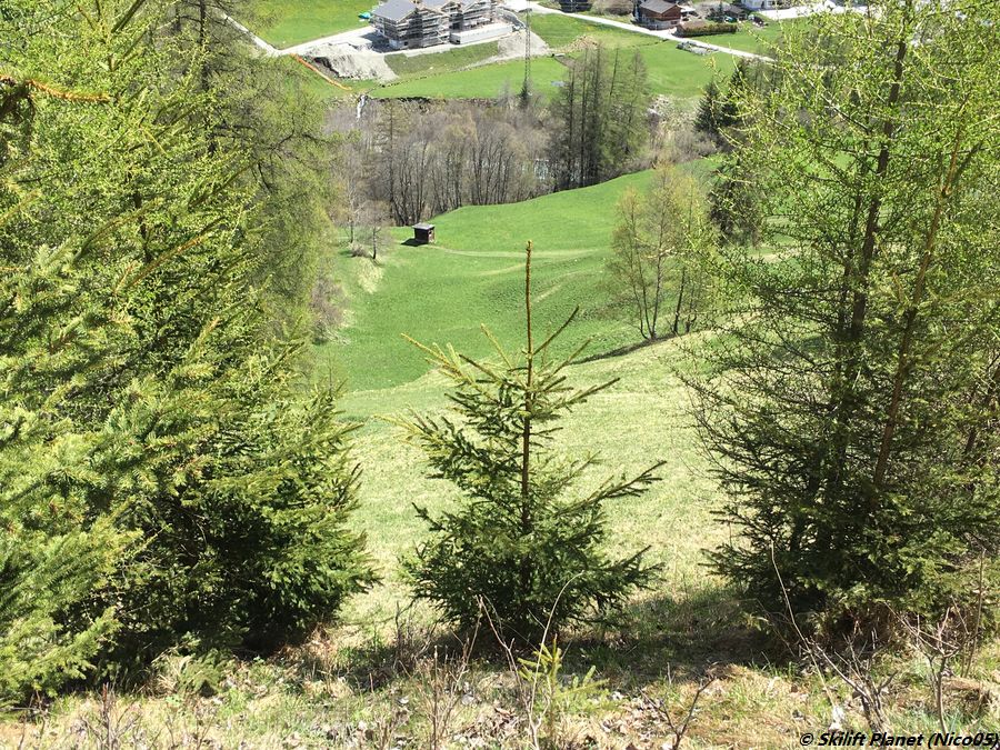 Strecke des Skilifts Lotrec 1