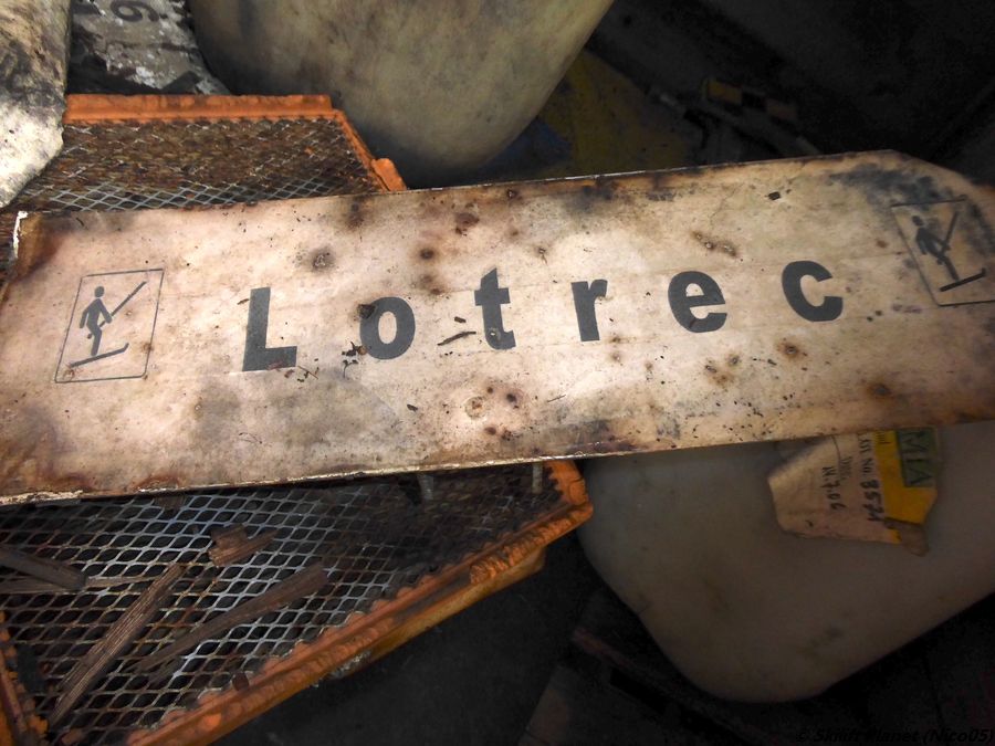 Im Inneren der Hütte des Skilifts Le Pont