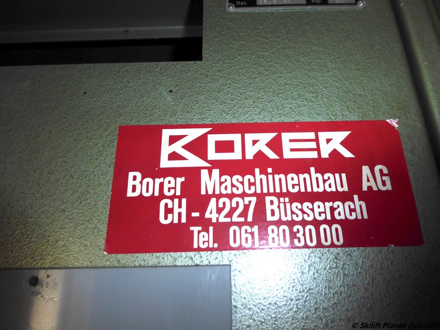 Ehemalige Steuerung des Skilifts Le Pont