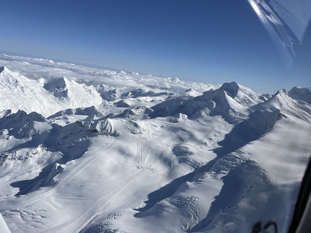 Gletscherskigebiet Saas Fee