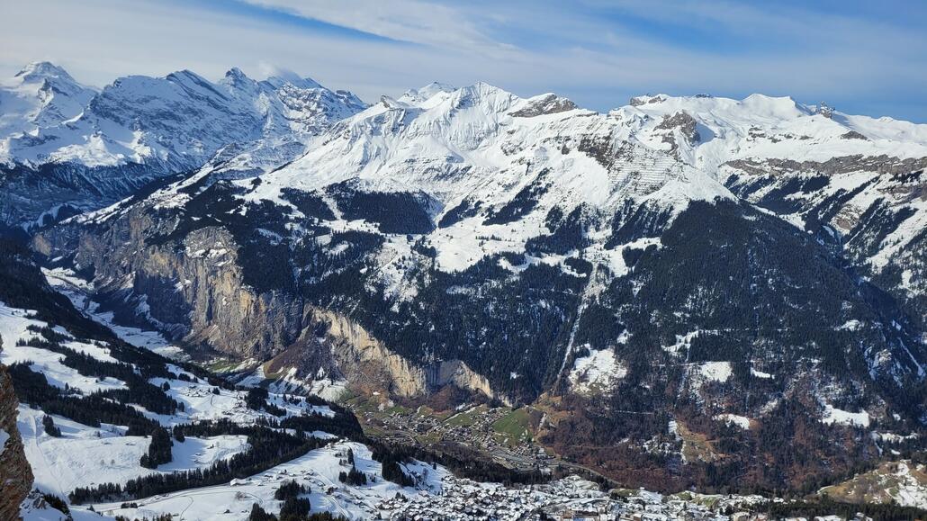 Blick nach Mürren