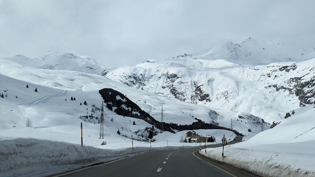 Julierpass bei Bivio