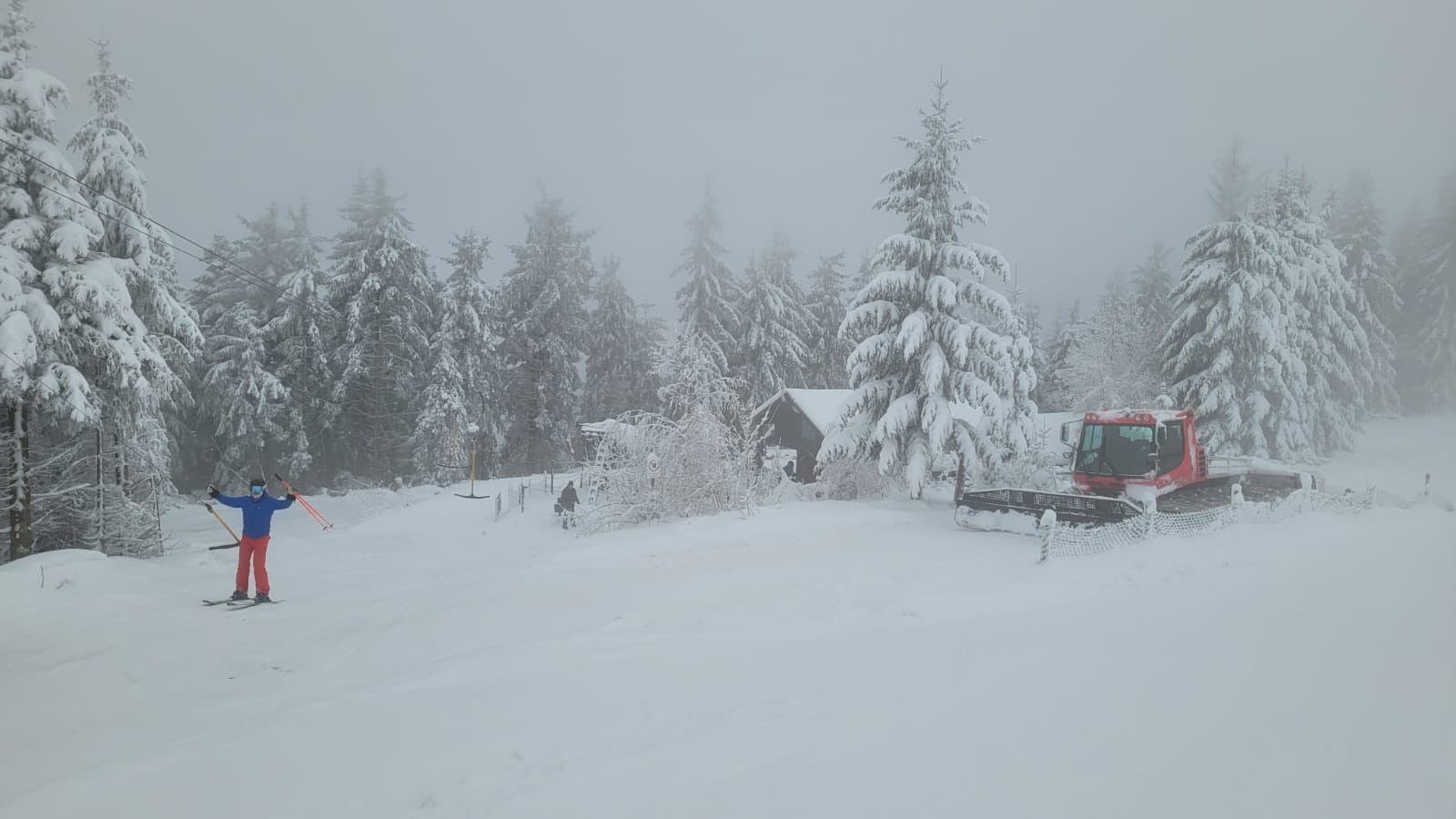 Zeit für eine Zuflucht, nicht die meist interessante Piste