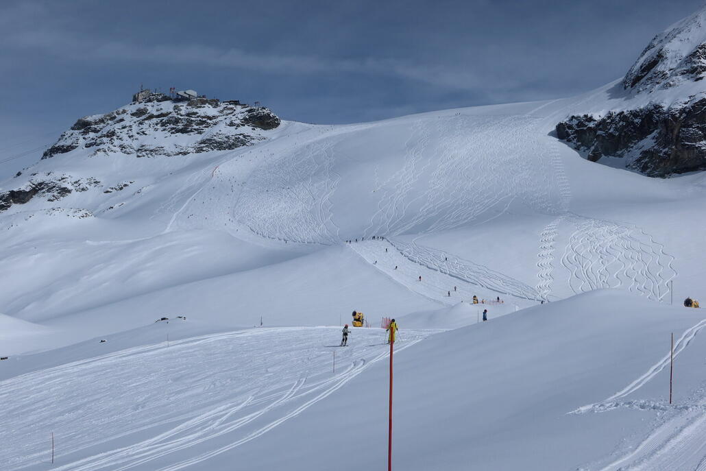 Ventina bereits 1-2 Stunden nach Öffnung mit vielen Haufen